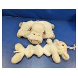(2) Plush Sheep Toys