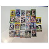 LOT OF STARS OF THE ERA BASEBALL CARDS