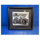 Framed Black and White Photograph