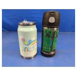 (2) Character Thermos Bottles