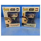 (2) Funko Pop Star Wars Figures