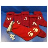 (6) Red Christmas Stockings
