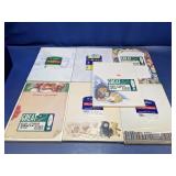 (7) Lot of Holiday and Themed Letterhead Packs