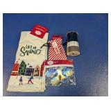 (4) Holiday Kitchen & Gift Accessories