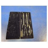 Vintage Franz Kuhlmann Drafting Instrument Set