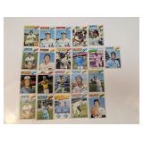 LOT OF 1977 TOPPS STAR BASEBALL CARDS