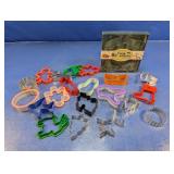 (20) Assorted Cookie Cutters Shapes