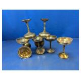 (8) Silver Plated Cocktail Coupes / Goblets
