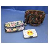 (3) Small Handbags & Wallets