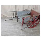 (1) Metal Two-Wheel Hand Cart