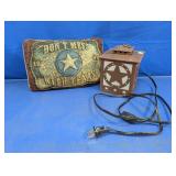 (2) Texas Pillow & Star Electric Lamp