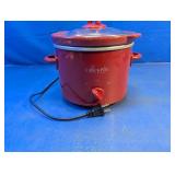 (1) Crock-Pot Red Slow Cooker