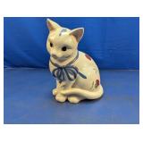 (1) Ceramic Cat Cookie Jar