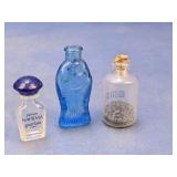 (3) Miniature Glass Bottles - Guertain & More