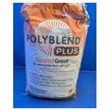 (1) Polyblend Plus Sanded Grout 25 lbs