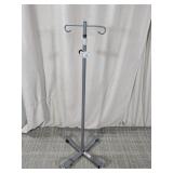 Adjustable Wheeled Metal IV Pole Stand
