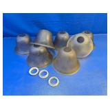 (7) Frosted Glass Light Shades