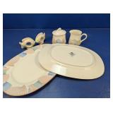 (6) Noritake New Decade Serving Pieces