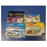 (4) Packs of Soft Plastic Saltwater Fishing Lure