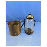 (2) Yankee Candle Lantern & Star Holder