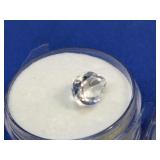 (1) Faceted Teardrop Clear Stone
