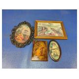 (4) Vintage Child & Pastoral Prints