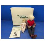 Danbury Mint Porcelain Doll Set by Larry Noble