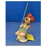 Annalee Dolls "Broomstick Mouse" Figure