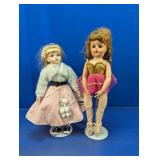 (2) Vintage Collector Dolls Duo