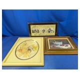 (3) Framed Wall Art Prints