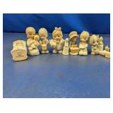 (8) Vintage Child Figurines Collection