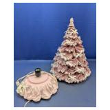 Vintage Ceramic Tabletop Christmas Tree