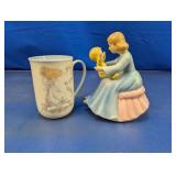 (2) Mom Mug & Music Box Figurine