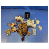 (1) Assorted Angel & Christmas Ornaments Lot