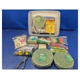 (1) Craft Supply Storage Lot