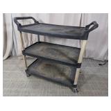 Three-Tier Heavy-Duty Plastic Utility Cart