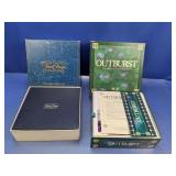 (2) Trivial Pursuit & Outburst Board Games