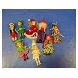 (8) Miniature Story Character Dolls