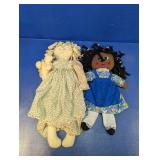 (2) Cloth Dolls