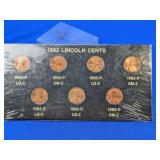 (1) 1982 Lincoln Cents Set