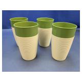 (4) Thermo-Temp Plastic Drinking Tumblers