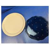 (2) Decorative Serving Plates