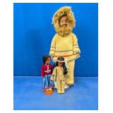 (3) Collectible Cultural Display Dolls