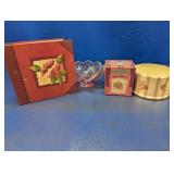 (4) Assorted Decorative & Household Items Lot