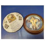 (2) Franklin Mint Porcelain Decorative Plates