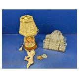 (5) Cherub & Angel-Themed Decor Lot