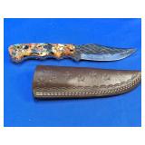 Custom Fixed Blade Knife w/ Sheath