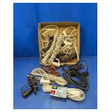 (1) Mixed Extension and Power Cords Lot