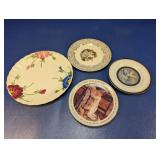 (4) Decorative and Collector Plates