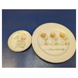 (2) Precious Moments Collector Plates